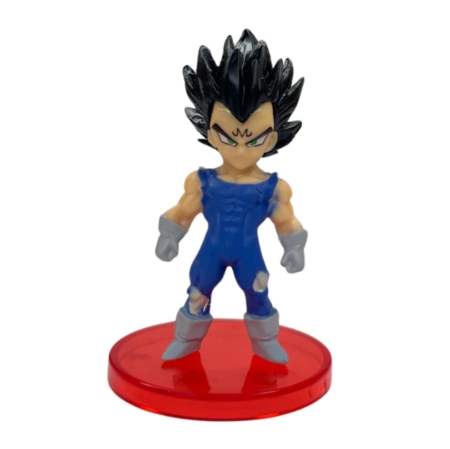 Dragon Ball -  Vegeta  (  black hair, blue suit )  mini action figure 