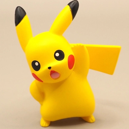 Pokemon -  Pikachu ( surprised expression )  mini action figure 
