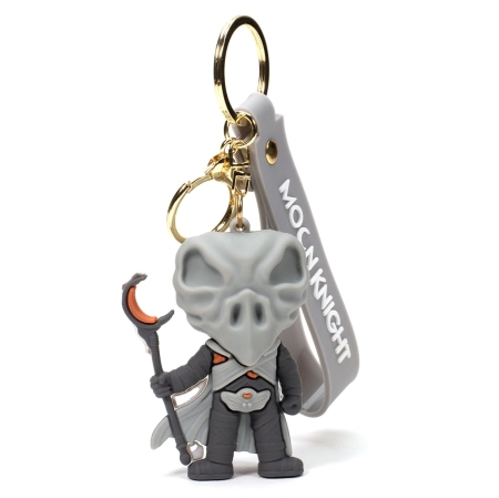Moon Knight - Khonshu  3D Rubber Keychain 
