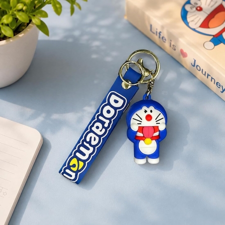 Doraemon 3D Rubber Keychain
