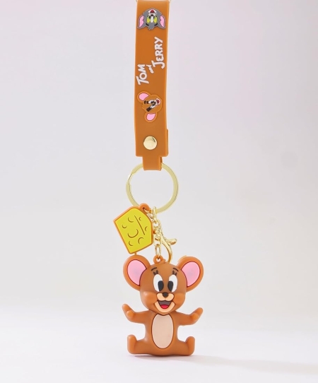 Jerry 3D Rubber Keychain