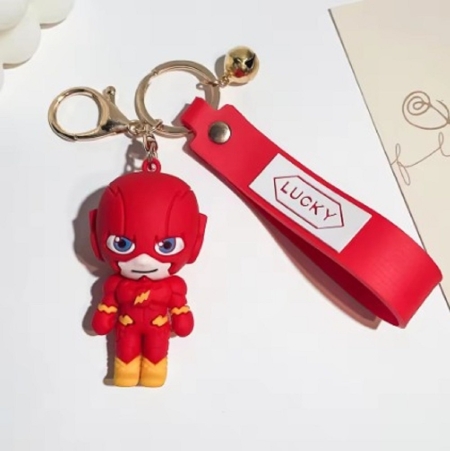 Flash  3D Rubber Keychain 