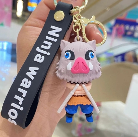 Demon Slayer - Inosuke Hashibira 3D Rubber Keychain 