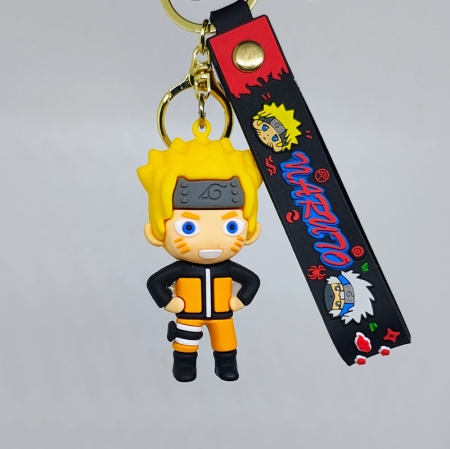 Naruto Uzumaki 3D Rubber Keychain