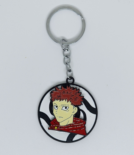Yuji Itadori Metal Spinner  Keychain 