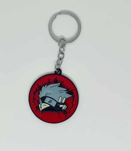 Kakashi  Metal Spinner  Keychain 