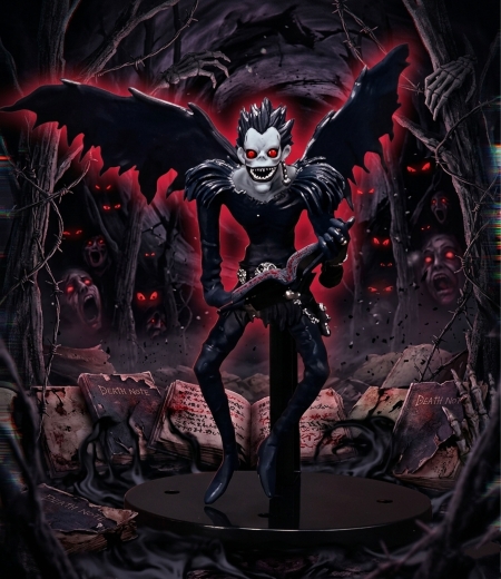 Death Note - Ryuk with Death Note  ( shinigami ) 20cm action figure   