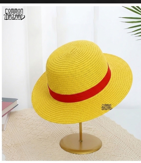 One Piece: Monkey D. Luffy’s Iconic Straw Hat ( Yellow )