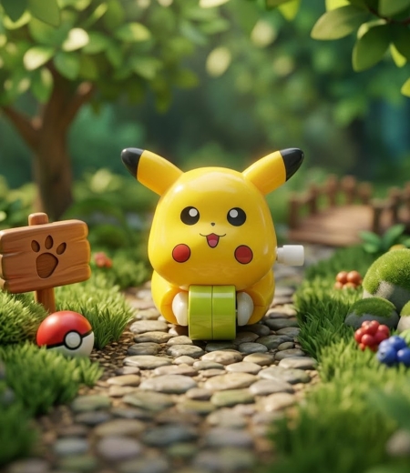 Pikachu Crawling Toy 