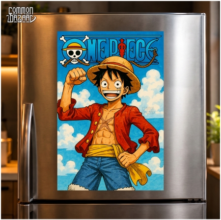 Monkey D. Luffy Fridge Magnet – 8 cm