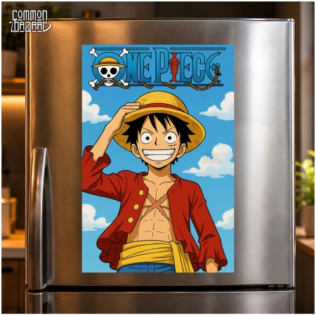 Monkey D. Luffy Fridge Magnet – 8 cm